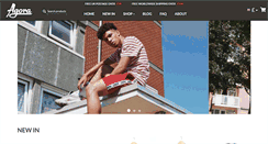 Desktop Screenshot of agoraclothing.com